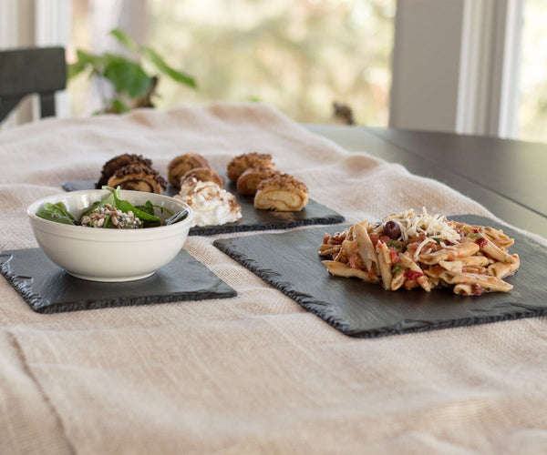 12" x 12", 10" x 10", 8" x 8" Slateplate Square Gift Set