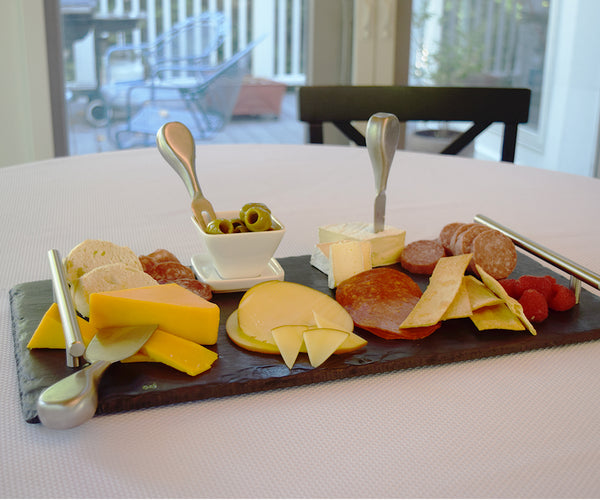 10" x 20" Handled Slateplate Serving Trays