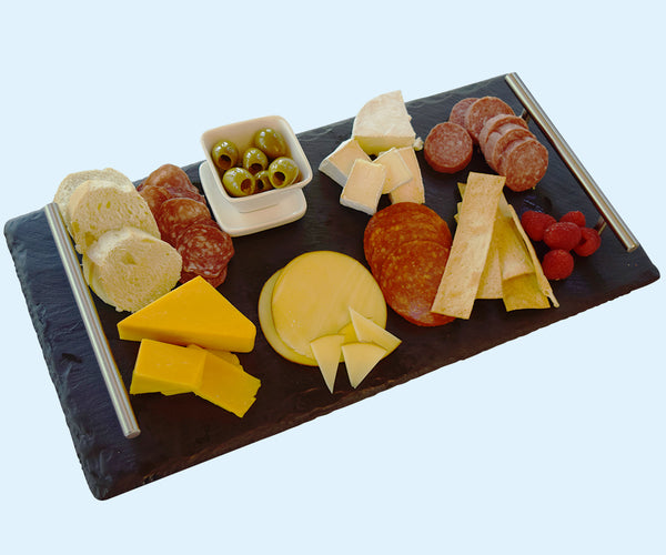 10" x 20" Handled Slateplate Serving Trays