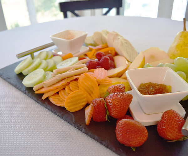 12" x 18" Handled Slateplate Serving Trays