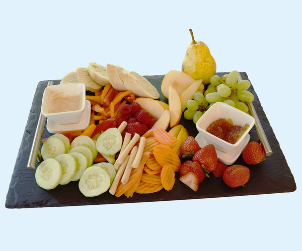 12" x 18" Handled Slateplate Serving Trays