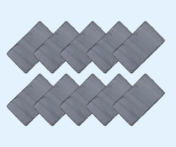6" x 10" Set of Ten Small Slateplates