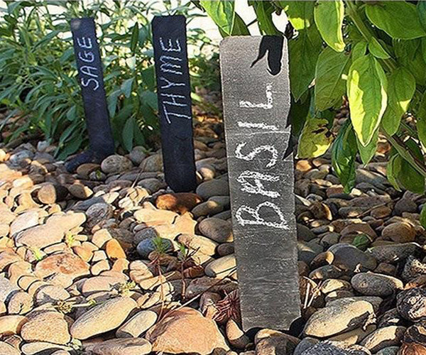 Garden Marker Slate Stakes