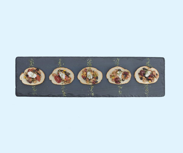 6" x 22" Supreme Slateplate Serving Tray