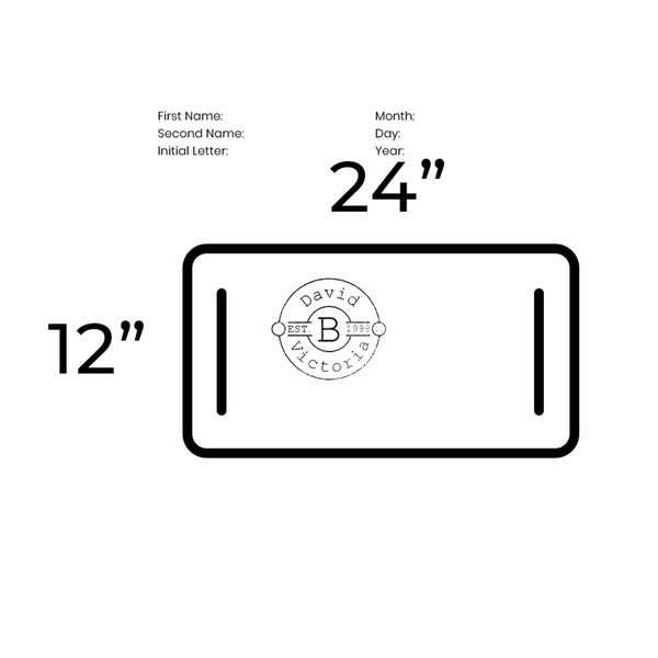 Custom Engraved Slateplate